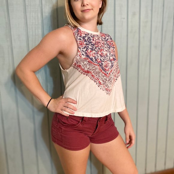 Mandala print tank top - Picture 1 of 2